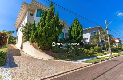 Casa com 5 dormitórios à venda, 550 m² por r$ 3.500.000,00 - condomínio moinho de vento - valinhos/sp