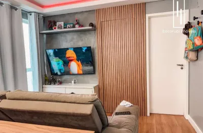 Apartamento com 2 quartos à venda na rua acelon pacheco da costa, 295, itacorubi, florianópolis por r$ 595.000
