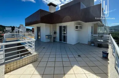 Cobertura com 2 quartos à venda na rua lauro linhares, 925, trindade, florianópolis por r$ 890.000