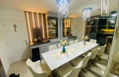 Apartamento com 2 quartos à venda na rua salvatina feliciana dos santos, 391, itacorubi, florianópolis por r$ 1.120.000