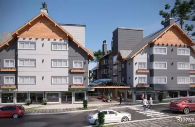 Apartamento com 1 quarto à venda na Rua Porto Alegre, Moura, Gramado