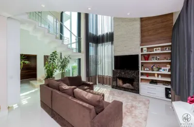 Casa em condomínio fechado com 4 quartos à venda na Rua Luiz Tramontin, 1345, Campo Comprido, Curitiba, 423 m2 por R$ 3.857.000