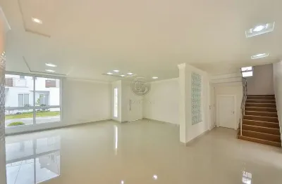 Casa em condomínio fechado com 4 quartos à venda na rua antônio turíbio teixeira braga, 136, santa felicidade, curitiba, 251 m2 por r$ 2.000.000