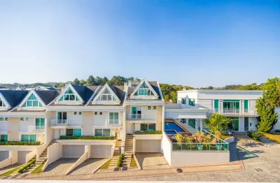Casa em condomínio fechado com 3 quartos à venda na rua andré zílio, 143, santo inácio, curitiba, 253 m2 por r$ 1.795.000