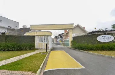 Terreno em condomínio fechado à venda na rua antônio turíbio teixeira braga, 136, santa felicidade, curitiba, 251 m2 por r$ 850.000