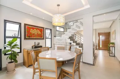 Casa em condomínio fechado com 3 quartos à venda na rua luiz tramontin, 1651, campo comprido, curitiba, 243 m2 por r$ 2.080.000