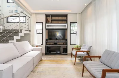 Casa em condomínio fechado com 3 quartos à venda na rua luiz tramontin, 1651, campo comprido, curitiba, 243 m2 por r$ 2.080.000