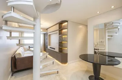 Cobertura com 4 quartos à venda na rua paranaguá, 691, água verde, curitiba, 141 m2 por r$ 990.000