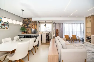 Apartamento com 3 quartos à venda na rua engenheiro niepce da silva, 144, portão, curitiba, 128 m2 por r$ 1.850.000