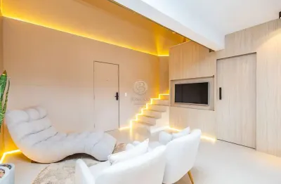 Loft com 1 quarto para alugar na rua doutor manoel pedro, 430, cabral, curitiba, 86 m2 por r$ 7.500