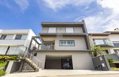 Casa em condomínio fechado com 4 quartos à venda na rua doutor lubumir viergbiski, 220, campo comprido, curitiba, 280 m2 por r$ 2.290.000