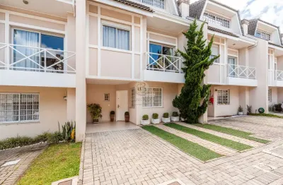 Casa em condomínio fechado com 4 quartos à venda na rua miguel abrão, 635, portão, curitiba, 195 m2 por r$ 1.098.000