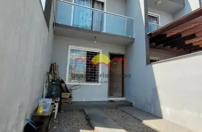 12359 - sobrado geminado com 02 quartos e sacada no bairro parque guarani