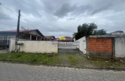 12698 - casa com   1 quarto  e terreno medindo 240 m² no bairro itinga araquari