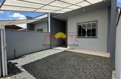 12932 - casa geminada com  2 quartos no bairro itinga araquari