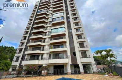 Apartamento para alugar, 164 m² por r$ 5.500,00/mês - jardim nova bragança - bragança paulista/sp