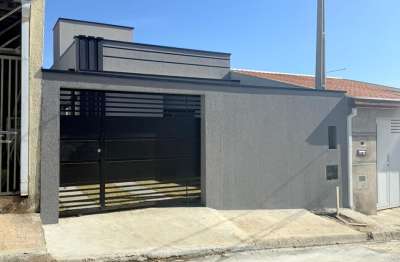 Linda casa nova residencial cosmos campinas sp com tres dormitorios