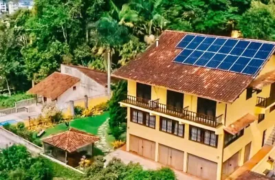 Casa com 6 dormitórios à venda, 1200 m² por r$ 2.200.000,00 - bom retiro - teresópolis/rj