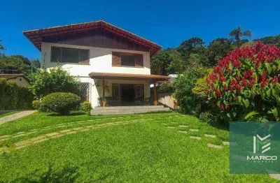 Casa com 2 dormitórios à venda, 270 m² por r$ 1.200.000,00 - bom retiro - teresópolis/rj