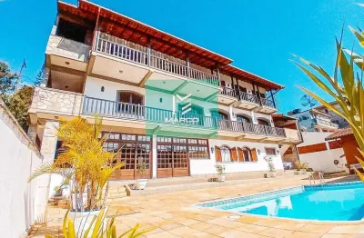 Casa com 5 dormitórios à venda, 200 m² por r$ 1.690.000,00 - tijuca - teresópolis/rj
