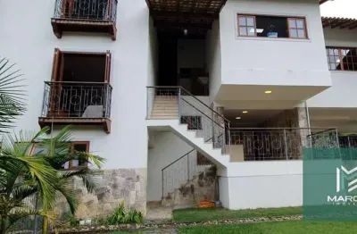 Casa com 6 dormitórios à venda, 408 m² por r$ 3.000.000,00 - quebra frascos - teresópolis/rj