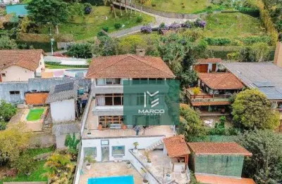 Casa com 4 dormitórios à venda, 369 m² por r$ 1.500.000,00 - iucas - teresópolis/rj