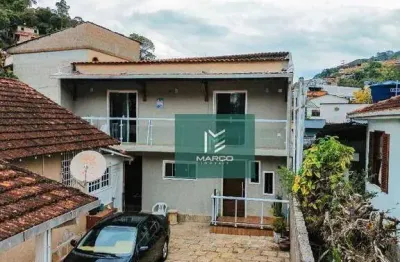 Casa com 4 dormitórios à venda, 221 m² por r$ 800.000,00 - bom retiro - teresópolis/rj