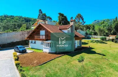 Casa com 4 dormitórios, 250 m² - venda por r$ 2.500.000,00 ou aluguel por r$ 7.625,04/mês - quebra frascos - teresópolis/rj