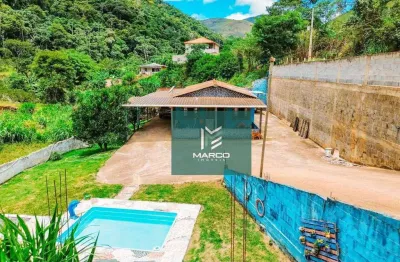 Casa com 3 dormitórios à venda, 100 m² por r$ 300.000,00 - campo limpo - teresópolis/rj