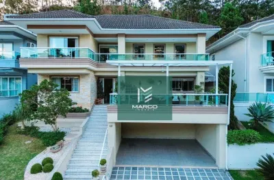 Casa com 4 dormitórios à venda, 286 m² por r$ 1.950.000,00 - pimenteiras - teresópolis/rj