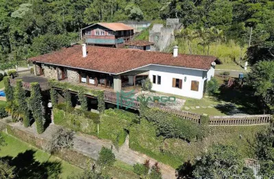 Casa com 4 dormitórios à venda, 3750 m² por r$ 2.200.000,00 - carlos guinle - teresópolis/rj