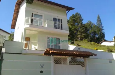 Casa com 4 dormitórios à venda, 250 m² por r$ 990.000 - agriões - teresópolis/rj