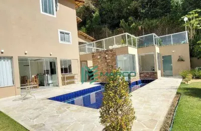 Casa com 3 dormitórios à venda, 137 m² por r$ 1.450.000,00 - bom retiro - teresópolis/rj
