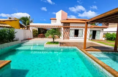 Oportunidade lindíssima  casa na bela praia de guarajuba 6 q, 4 suítes no melhor cond. paraiso cond. paraiso