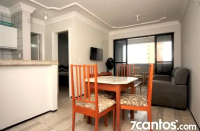 Apartamento com 1 quarto para alugar na Avenida Monsenhor Tabosa, 1000, Praia de Iracema, Fortaleza
