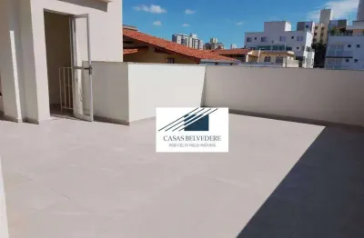 Cobertura à venda, 128 m² por r$ 550.000,00 - sagrada família - belo horizonte/mg