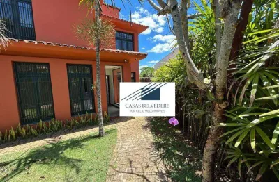 Casa com 4 dormitórios à venda, 256 m² por r$ 2.890.000,00 - belvedere - belo horizonte/mg