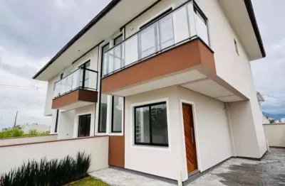 Sobrado para venda em palhoça, bela vista, 2 dormitórios, 2 suítes, 3 banheiros, 2 vagas