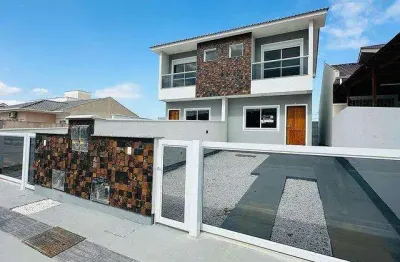 Sobrado para venda em palhoça, bela vista, 2 dormitórios, 2 suítes, 3 banheiros, 2 vagas