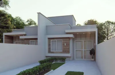 Casa geminada para venda em palhoça, bela vista, 2 dormitórios, 1 suíte, 2 banheiros, 2 vagas