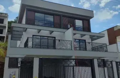 Sobrado para venda em palhoça, são sebastião, 3 dormitórios, 1 suíte, 3 banheiros, 2 vagas