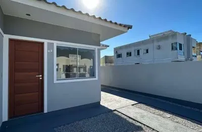 Casa geminada para venda em palhoça, barra do aririú, 2 dormitórios, 1 suíte, 2 banheiros, 2 vagas
