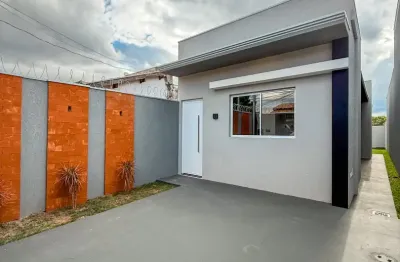 Excelente casa no portal do panamá em campo grande ms, com duas suítes, fino acabamento!
