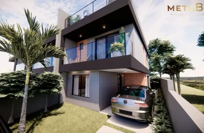 Horizonte triplex capri sobrado em 3 pavimentos com piscina!