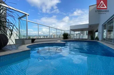 Cobertura com 2 suítes à venda, 142 m² por r$ 1.290.000 - victor konder - blumenau/sc