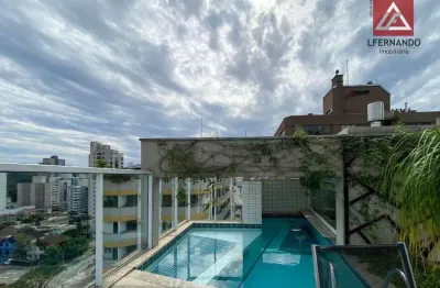 Cobertura mobiliada com 3 suítes à venda, 238 m² por r$ 2.750.000 - jardim blumenau - blumenau/sc