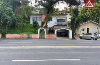 Casa com 3 dormitórios, sendo 1 suíte à venda, 129 m² por r$ 430.000 - ponta aguda - blumenau/sc