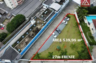 Terreno à venda, 539 m² por r$ 431.984,00 - água verde - blumenau/sc
