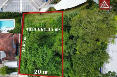 Terreno à venda, 661 m² por r$ 539.080,00 - água verde - blumenau/sc