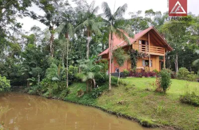 Chácara com 3 dormitórios, sendo 1 suíte à venda, 12762 m² por r$ 1.650.000 - encano - indaial/santa catarina